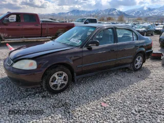 2000 Honda Civic LX with VIN 1HGEJ6673YL047996, listed as a Copart auction lot 51451505 with 216,329 mi miles and Clean Title. Bid and sale history available at carsss.com. Image 1.