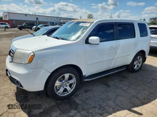 2013 Honda Pilot EX-L with VIN 5FNYF4H63DB020493, listed as a Copart auction lot 64843035 with 191,950 mi miles and Salvage title. Bid and sale history available at DreamBid. Image 1.