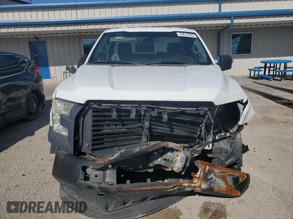 2016 Ford F-150 XL with VIN 1FTMF1C85GKD03426, listed as a Copart auction lot 43619245 with 124,954 mi miles and Salvage Title. Bid and sale history available at carsss.com. Image 5.