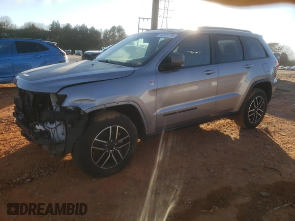 2021 Jeep Grand Cherokee Trailhawk with VIN 1C4RJFLT5MC546374, listed as a Copart auction lot 43121775 with 84,283 mi miles and Non Repairable. Bid and sale history available at carsss.com. Image 1.