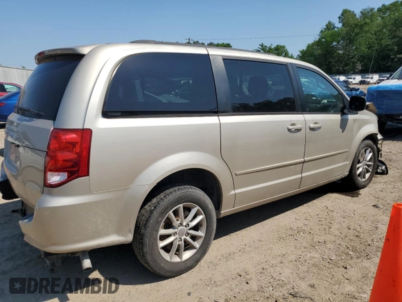 2013 Dodge Grand Caravan SXT with VIN 2C4RDGCG0DR639634, listed as a Copart auction lot 52548075 with 27,799 mi miles and Salvage Title. Bid and sale history available at DreamBid. Image 3.