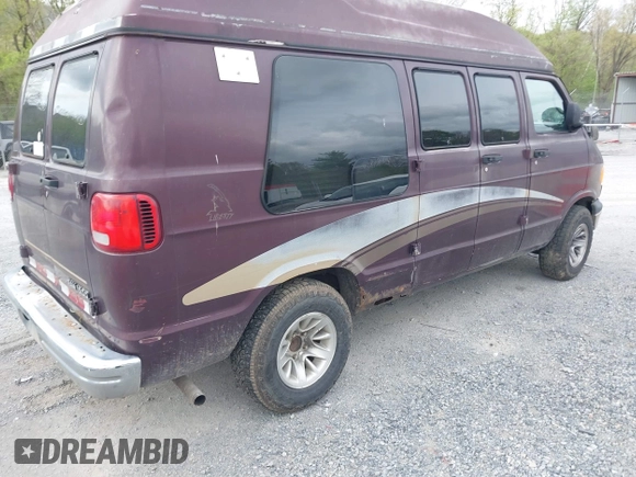 2002 Dodge Cargo Conversion with VIN 2B6HB11Y12K118300, listed as a IAAI auction lot 42075514 with 236,236 mi miles. Bid and sale history available at carsss.com. Image 4.