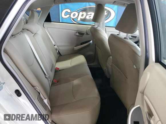 2015 Toyota Prius Four с VIN JTDKN3DU5F1889664, выставлен на аукционе Copart как лот 61120175 с пробегом 55 672 миль миль и Списание • Salvage title. История ставок и продаж доступна на DreamBid. Изображение 10.