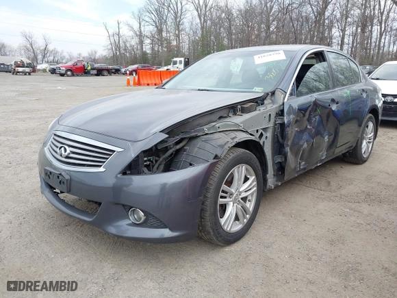 2010 Infiniti G37 Sedan x with VIN JN1CV6AR5AM251950, listed as a IAAI auction lot 41828390 with 169,096 mi miles. Bid and sale history available at carsss.com. Image 2.