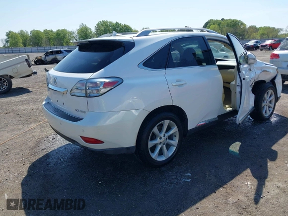 2011 Lexus RX 350 with VIN 2T2ZK1BA1BC054523, listed as a IAAI auction lot 41967694 with 130,329 mi miles. Bid and sale history available at carsss.com. Image 4.