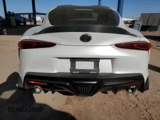 2020 Toyota GR Supra 3.0 with VIN WZ1DB4C03LW020759, listed as a Copart auction lot 85696834 with 54,859 mi miles and Salvage Title. Bid and sale history available at carsss.com. Image 6.