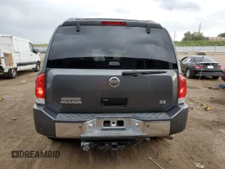 2004 Nissan Armada SE z VIN 5N1AA08A14N701309, wystawiony jako Copart lot #60516475 z przebiegiem 132 005 mil mil oraz Czysty tytuł • Clean title. Historia ofert i sprzedaży dostępna na DreamBid. Obrazek 6.