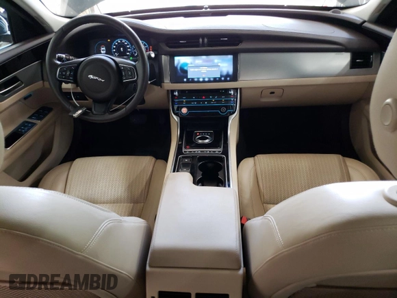 2017 Jaguar XF 35t Prestige with VIN SAJBK4BV3HCY27327, listed as a Copart auction lot 67068264 with 54,087 mi miles and Salvage Title. Bid and sale history available at carsss.com. Image 8.