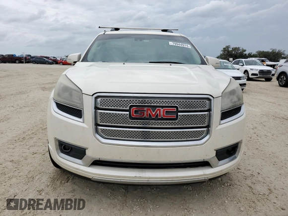 2014 GMC Acadia Denali with VIN 1GKKRTKD7EJ343071, listed as a Copart auction lot 50927135 with 219,925 mi miles and Clean Title. Bid and sale history available at carsss.com. Image 5.