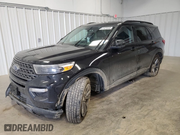 2022 Ford Explorer XLT с VIN 1FMSK8DH2NGB52969, выставлен на аукционе Copart как лот 51423445 с пробегом Не указан миль и Списание • Salvage title. История ставок и продаж доступна на DreamBid. Изображение 1.
