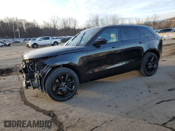 2023 Land Rover Range Rover Velar R-Dynamic S with VIN SALYT2EU0PA357581, listed as a Copart auction lot 42336365 with 21,816 mi miles and Salvage Title. Bid and sale history available at DreamBid. Image 1.