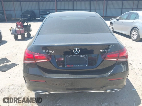 2020 Mercedes-Benz A 220 with VIN W1K3G4FB0LW046976, listed as a IAAI auction lot 42011233 with 12,879 mi miles and . Bid and sale history available at DreamBid. Image 16.