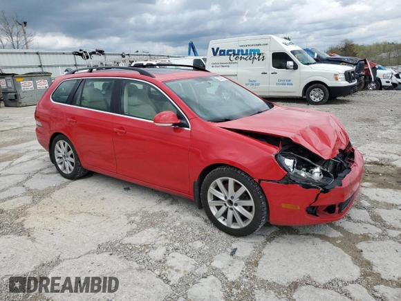 2012 Volkswagen Jetta TDI w/Sunroof & Nav with VIN 3VWPL7AJ6CM704157, listed as a Copart auction lot 53840915 with 246,335 mi miles and Salvage title. Bid and sale history available at DreamBid. Image 4.