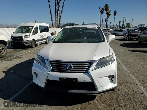 2015 Lexus RX 450h with VIN 2T2ZB1BAXFC003138, listed as a Copart auction lot 84299114 with 105,663 mi miles and Salvage Title. Bid and sale history available at DreamBid. Image 12.