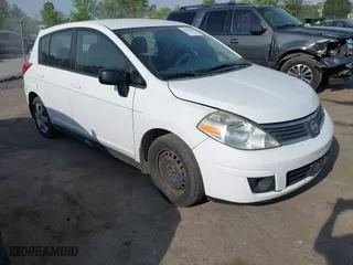 2008 Nissan Versa 1.8 S with VIN 3N1BC13E48L380605, listed as a IAAI auction lot 42075458 with 216,340 mi miles. Bid and sale history available at carsss.com. Image 1.