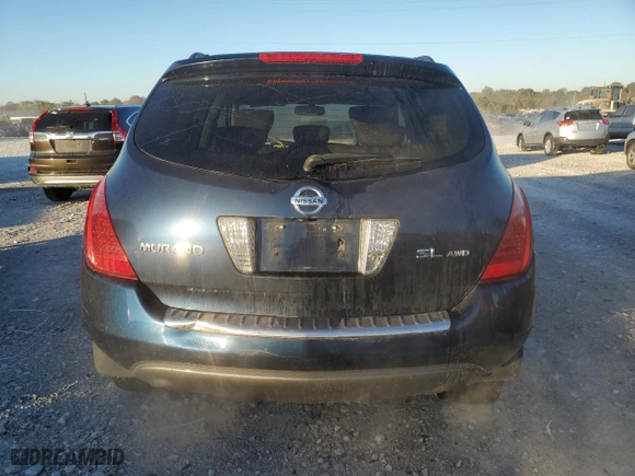 2007 Nissan Murano S with VIN JN8AZ08WX7W632079, listed as a Copart auction lot 73550994 with 154,599 mi miles and Clean Title. Bid and sale history available at carsss.com. Image 6.