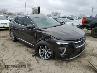 2021 Buick Envision Avenir with VIN LRBFZSR49MD132043, listed as a Copart auction lot 49813925 with 46,142 mi miles and Salvage Title. Bid and sale history available at carsss.com. Image 4.