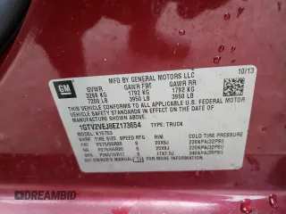 2014 GMC Sierra 1500 SLT with VIN 1GTV2VEJ8EZ173654, listed as a Copart auction lot 51790635 with 177,175 mi miles and Clean Title. Bid and sale history available at carsss.com. Image 12.