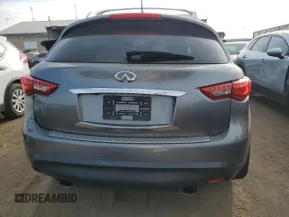 2012 Infiniti FX with VIN JN8AS1MW7CM155004, listed as a Copart auction lot 75588894 with 129,896 mi miles and Salvage Title. Bid and sale history available at DreamBid. Image 6.