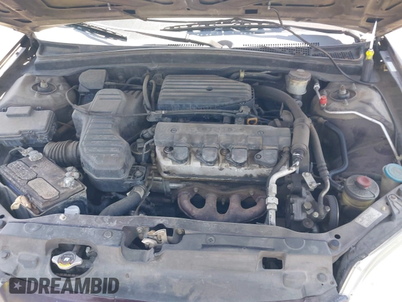 2001 Honda Civic LX z VIN 1HGES16551L011070, wystawiony jako IAAI lot #42294129 z przebiegiem 184 020 mil mil oraz . Historia ofert i sprzedaży dostępna na DreamBid. Obrazek 10.