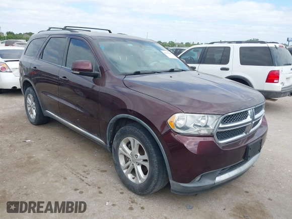 2012 Dodge Durango Crew with VIN 1C4RDHDG7CC144357, listed as a IAAI auction lot 42019204 with 174,408 mi miles and . Bid and sale history available at DreamBid. Image 1.