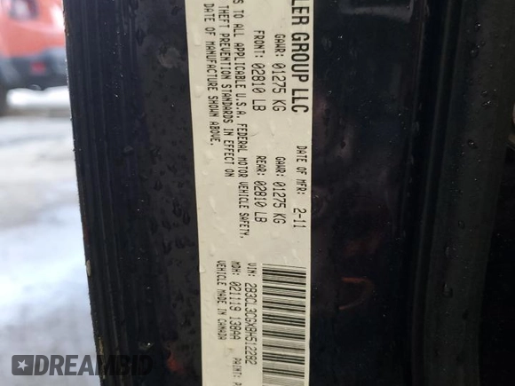 2011 Dodge Charger Rallye Plus with VIN 2B3CL3CGXBH512282, listed as a Copart auction lot 83342344 with 91,956 mi miles and Salvage Title. Bid and sale history available at carsss.com. Image 12.