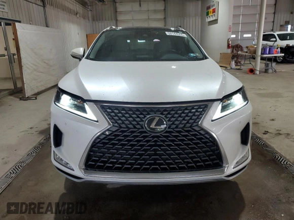 2022 Lexus RX with VIN 2T2HZMDA4NC338142, listed as a Copart auction lot 52144555 with 31,426 mi miles and Salvage Title. Bid and sale history available at carsss.com. Image 5.