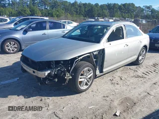 2017 Audi A4 Premium with VIN WAUGNAF4XHN014967, listed as a IAAI auction lot 41571970 with 123,627 mi miles. Bid and sale history available at carsss.com. Image 2.