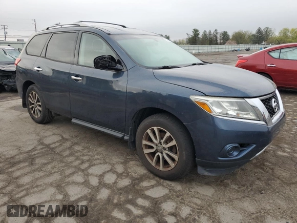 2014 Nissan Pathfinder S z VIN 5N1AR2MM6EC683780, wystawiony jako Copart lot #53551405 z przebiegiem 134 840 mil mil oraz Czysty tytuł • Clean title. Historia ofert i sprzedaży dostępna na DreamBid. Obrazek 4.