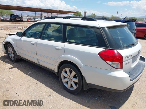 2008 Subaru Outback Limited with VIN 4S4BP62C087308301, listed as a IAAI auction lot 42754616 with 208,283 mi miles and . Bid and sale history available at DreamBid. Image 3.