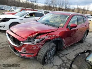 2021 Mazda CX-5 Signature with VIN JM3KFBEY2M0351720, listed as a Copart auction lot 79309063 with 21,349 mi miles and Salvage Title. Bid and sale history available at carsss.com. Image 1.