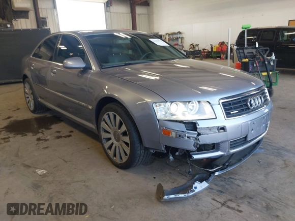 2005 Audi A8 4.2L z VIN WAULL44E05N012092, wystawiony jako IAAI lot #42158516 z przebiegiem 195 682 mil mil oraz . Historia ofert i sprzedaży dostępna na DreamBid. Obrazek 1.