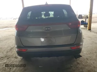 2018 Kia Sportage LX with VIN KNDPM3ACXJ7339726, listed as a Copart auction lot 53061415 with 39,000 mi miles and Salvage Title. Bid and sale history available at carsss.com. Image 6.