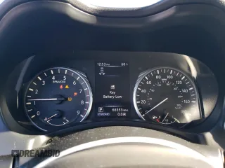 2022 Infiniti Q50 Red Sport 400 with VIN JN1FV7DR8NM390250, listed as a Copart auction lot 87685715 with 66,553 mi miles and Salvage title. Bid and sale history available at DreamBid. Image 9.