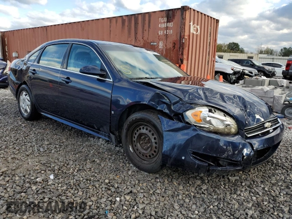 2009 Chevrolet Impala LS with VIN 2G1WB57K791312772, listed as a Copart auction lot 80961134 with 155,994 mi miles and Salvage Title. Bid and sale history available at DreamBid. Image 4.