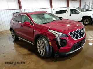 2019 Cadillac XT4 AWD Premium Luxury with VIN 1GYFZDR4XKF103773, listed as a Copart auction lot 47751935 with 98,705 mi miles and Salvage title. Bid and sale history available at DreamBid. Image 14.