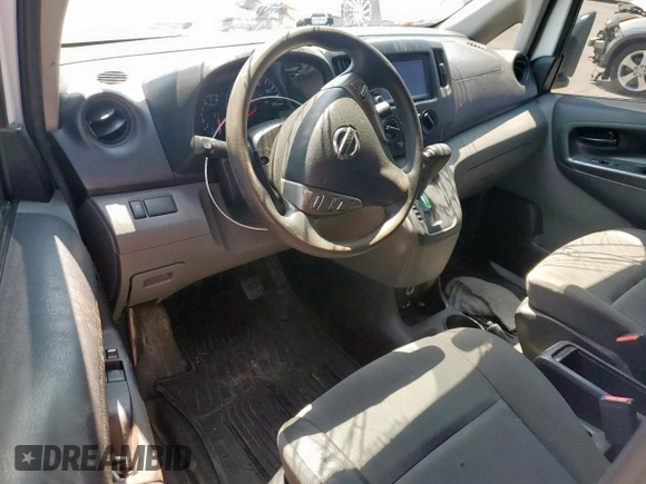 2020 Nissan NV200 Compact Cargo SV with VIN 3N6CM0KN3LK699807, listed as a Copart auction lot 52183605 with 0 mi miles and Salvage Title. Bid and sale history available at carsss.com. Image 8.
