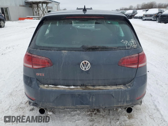 2020 Volkswagen Golf GTI S with VIN 3VW6T7AU0LM010005, listed as a Copart auction lot 46279925 with 66,307 mi miles and Salvage Title. Bid and sale history available at carsss.com. Image 6.