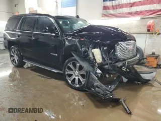2017 GMC Yukon SLE with VIN 1GKS2AKC2HR187205, listed as a Copart auction lot 43006815 with 84,562 mi miles and Salvage Title. Bid and sale history available at carsss.com. Image 4.