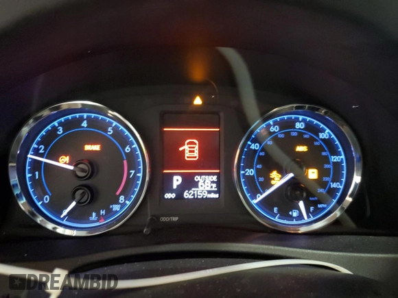 2019 Toyota Corolla L z VIN 2T1BURHE0KC231913, wystawiony jako Copart lot #53734325 z przebiegiem 62 159 mil mil oraz Szkoda całkowita • Salvage title. Historia ofert i sprzedaży dostępna na DreamBid. Obrazek 9.