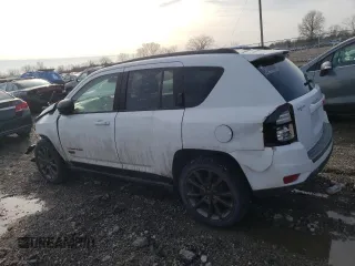 2017 Jeep Compass Sport with VIN 1C4NJCBB3HD102500, listed as a Copart auction lot 42285405 with Not Provided miles and Salvage Title. Bid and sale history available at carsss.com. Image 2.