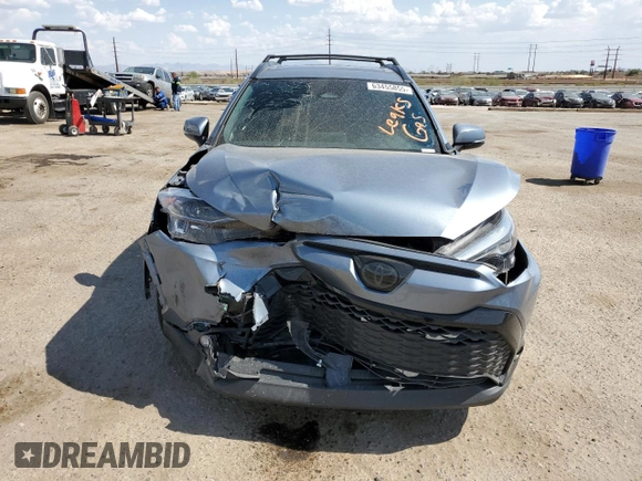 2024 Toyota Corolla Cross Hybrid S with VIN 7MUFBABG3RV033207, listed as a Copart auction lot 63455855 with 24,517 mi miles and Salvage title. Bid and sale history available at DreamBid. Image 5.