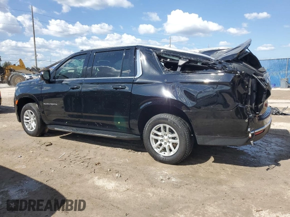 2023 Chevrolet Suburban LS with VIN 1GNSCBKD3PR514241, listed as a Copart auction lot 77243784 with 47,622 mi miles and Non Repairable. Bid and sale history available at DreamBid. Image 2.