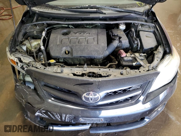 2012 Toyota Corolla L with VIN 5YFBU4EE4CP005401, listed as a Copart auction lot 49046575 with 98,656 mi miles and Salvage Title. Bid and sale history available at carsss.com. Image 11.