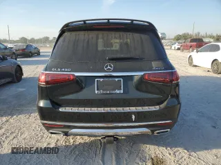 2021 Mercedes-Benz GLS 450 with VIN 4JGFF5KE4MA527565, listed as a Copart auction lot 43009363 with 21,068 mi miles and . Bid and sale history available at DreamBid. Image 6.