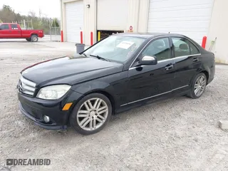 2009 Mercedes-Benz C-Class 3.0L Sport with VIN WDDGF54X89R042576, listed as a IAAI auction lot 41836056 with 170,491 mi miles. Bid and sale history available at carsss.com. Image 2.