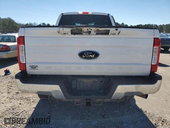2018 Ford Super Duty F-250 SRW XL with VIN 1FT7W2B67JEB63260, listed as a Copart auction lot 46824805 with 128,347 mi miles and Salvage Title. Bid and sale history available at carsss.com. Image 6.