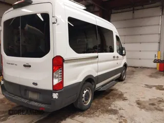 2019 Ford Transit Passenger XL with VIN 1FMZK1CM8KKA27343, listed as a IAAI auction lot 41607428 with 110,797 mi miles and . Bid and sale history available at DreamBid. Image 4.