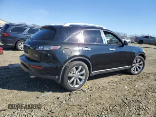 2005 Infiniti FX z VIN JNRAS08WX5X204374, wystawiony jako Copart lot #47408985 z przebiegiem 200 548 mil mil oraz Szkoda całkowita • Salvage title. Historia ofert i sprzedaży dostępna na DreamBid. Obrazek 3.