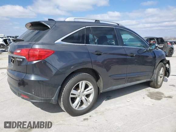 2014 Acura RDX Tech Pkg with VIN 5J8TB3H56EL015232, listed as a Copart auction lot 47569255 with 142,912 mi miles and Salvage Title. Bid and sale history available at carsss.com. Image 3.
